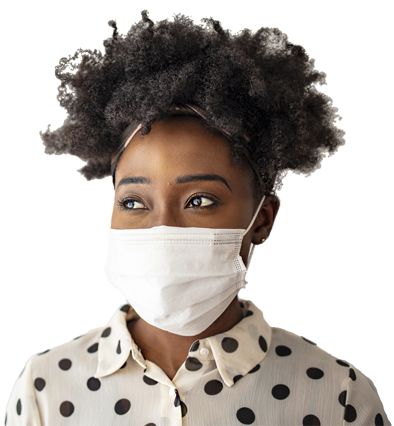 girl with mask