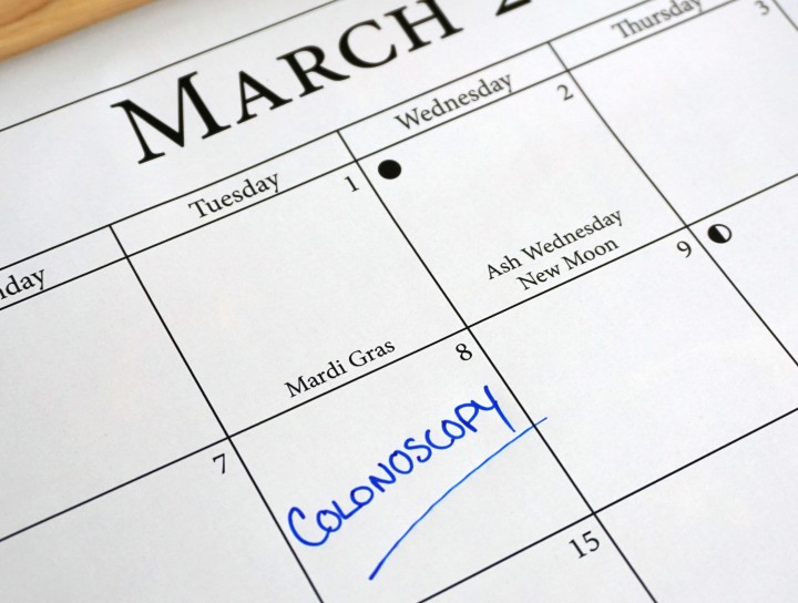 colonoscopy on calendar