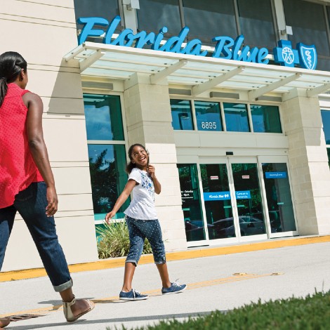 Exterior of Florida Blue Center