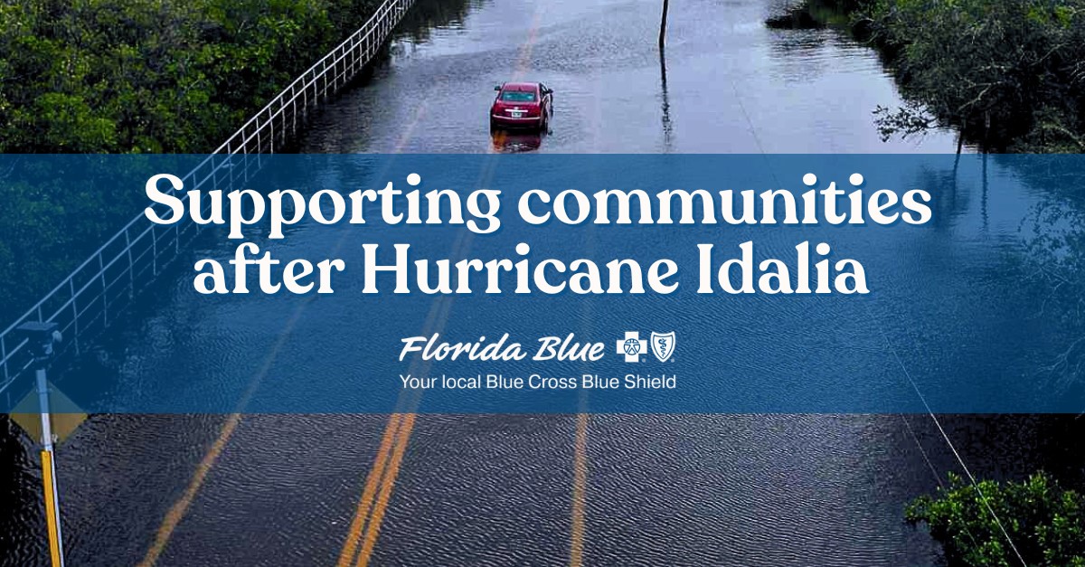 Hurricane Idalia Florida Blue